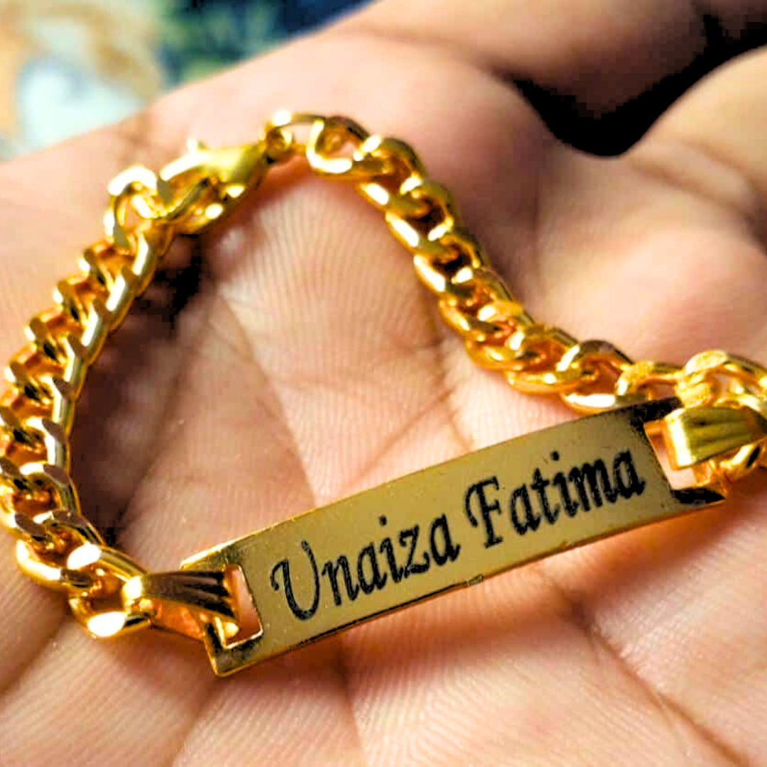 Customized Kids Name Bracelet – Golden | Personalized Gift of Love & Style