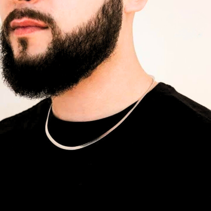 Premium Silver Snake Chain – Unisex Statement Accessory