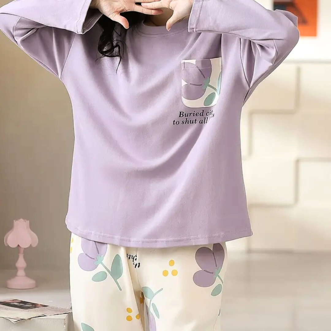 All-Day Casual Printed Set | Soft, Trendy & Comfortable