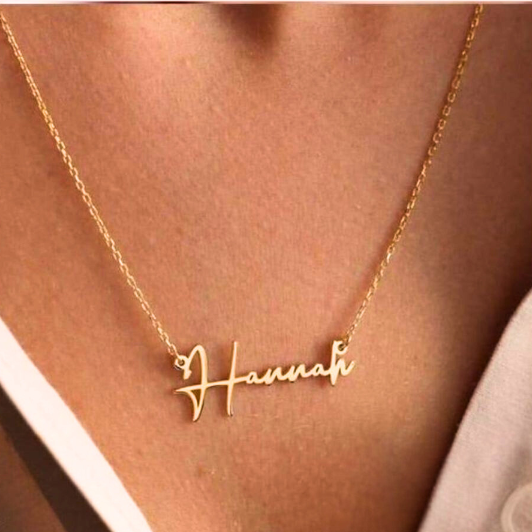 Personalized Name Necklace – A Touch of Love You Can Wear Everyday