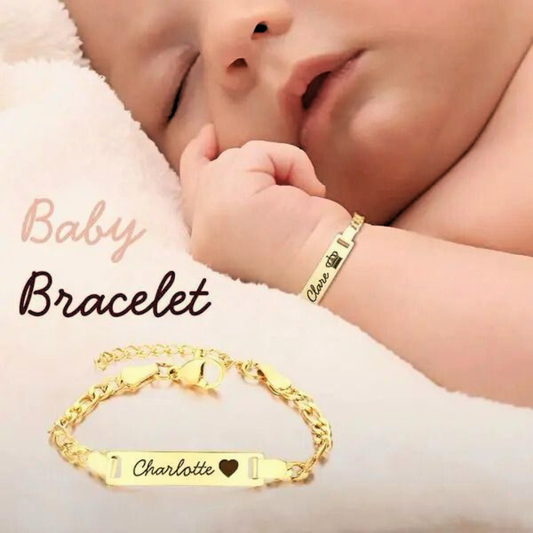 Customized Kids Name Bracelet – Golden | Personalized Gift of Love & Style