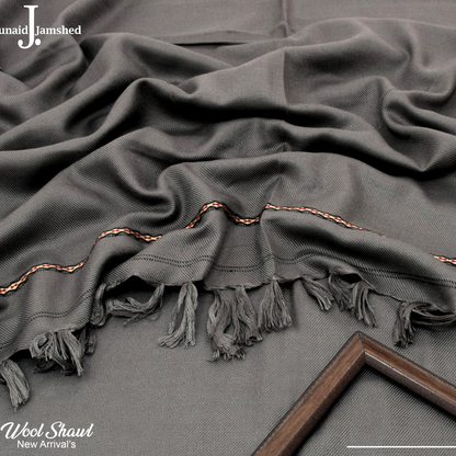 Junaid Jamshed Premium Wool Shawl  | Luxury Soft Wool Winter Shawl for Mens