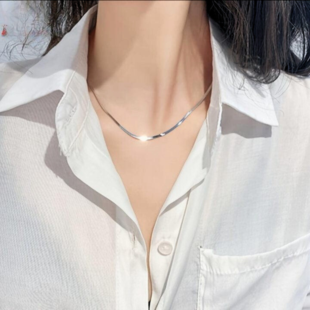 Premium Silver Snake Chain – Unisex Statement Accessory