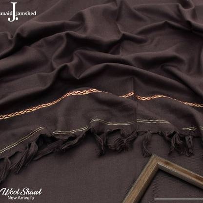 Junaid Jamshed Premium Wool Shawl  | Luxury Soft Wool Winter Shawl for Mens