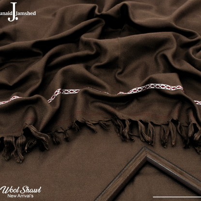 Junaid Jamshed Premium Wool Shawl  | Luxury Soft Wool Winter Shawl for Mens
